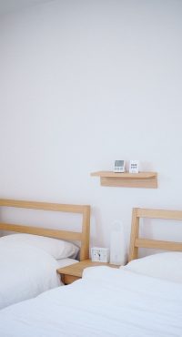 chambre deux lits simples