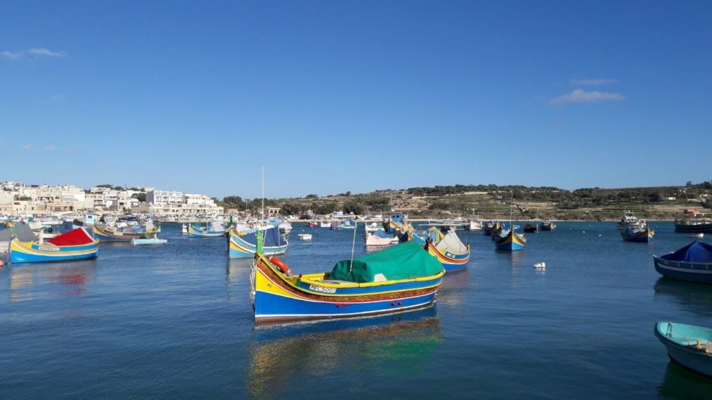 Bateau au port de Marsaxlokk