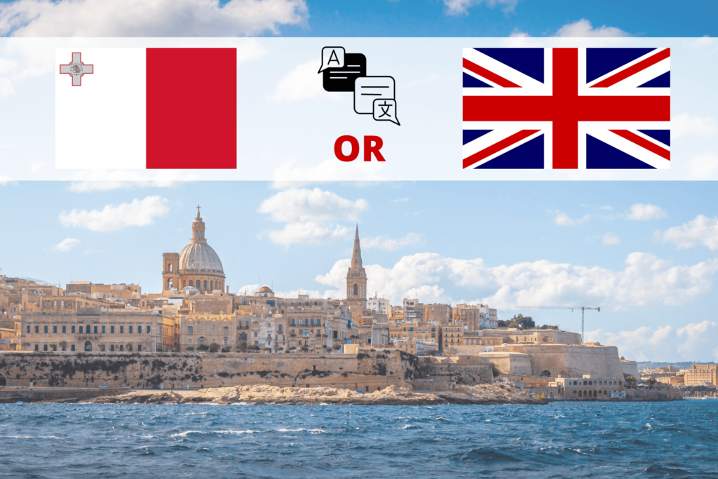 Malte parle anglais maltais