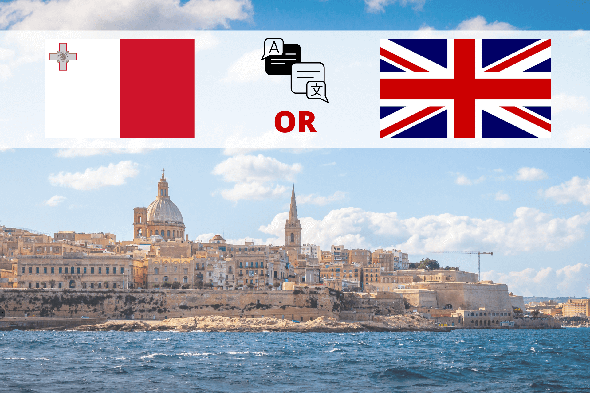 L'île de Malte : Malte parle anglais maltais ? - Oh My UP